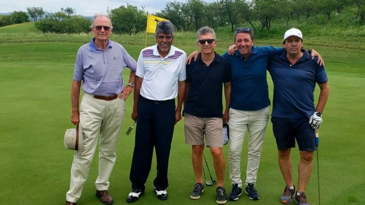 Macri en Córdoba: una agenda a pura siesta, golf y comidas