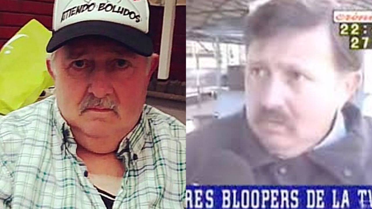 Reapareció el "atendedor de boludos" de Crónica TV: tiene 70 años y es hincha de River