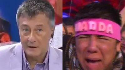 El "Fan de Wanda" criticó a Rolando Graña por su cobertura en Bolivia y tuvieron un delirante cruce El "Fan de Wanda" criticó a Rolando Graña por su cobertura en Bolivia y tuvieron un delirante cruce