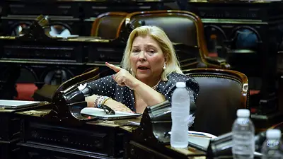 Tras la amenaza de Elisa Carrió, las redes sociales recordaron el "dedito acusador" de Alberto Fernández Tras la amenaza de Elisa Carrió, las redes sociales recordaron el "dedito acusador" de Alberto Fernández