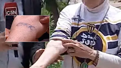 Tiene 81 años y se tatuó a Cristina Kirchner: "la quiero toda la vida" Tiene 81 años y se tatuó a Cristina Kirchner: "la quiero toda la vida"