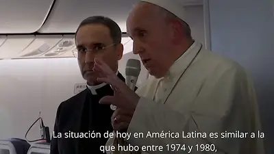 El papa Francisco comparó la situación de América Latina con las dictaduras de los '70 El papa Francisco comparó la situación de América Latina con las dictaduras de los '70