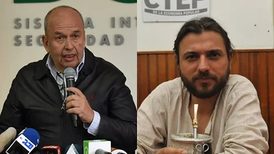Un ministro del gobierno golpista en Bolivia amenazó a Juan Grabois: "Anden con cuidado, los estamos mirando" Un ministro del gobierno golpista en Bolivia amenazó a Juan Grabois: "Anden con cuidado, los estamos mirando"