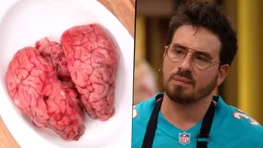 "Me bajó la presión": Fede Bal vio un cerebro en MasterChef y se descompensó