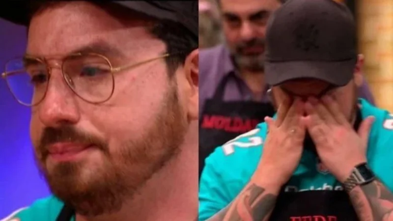 MasterChef Celebrity: el llanto de Fede Bal al recordar su lucha contra el cáncer