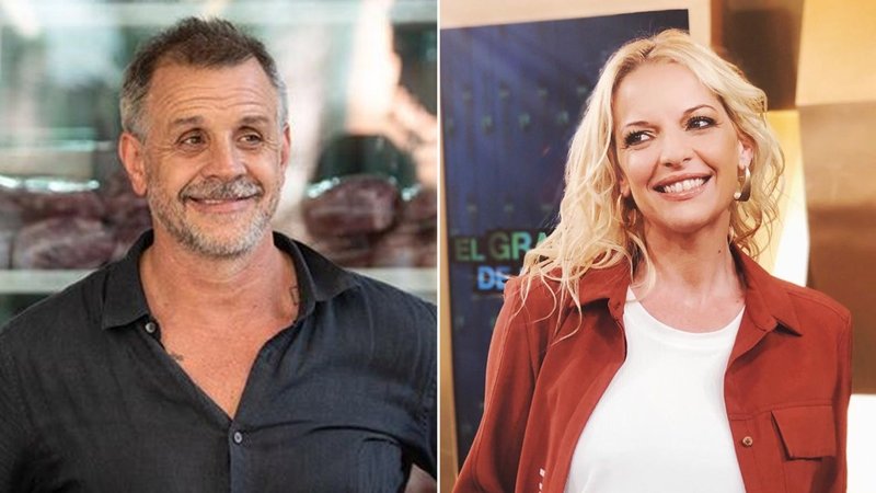 "Es difícil": El juego de roles de Carina Zampini que incomodó a Christian Petersen