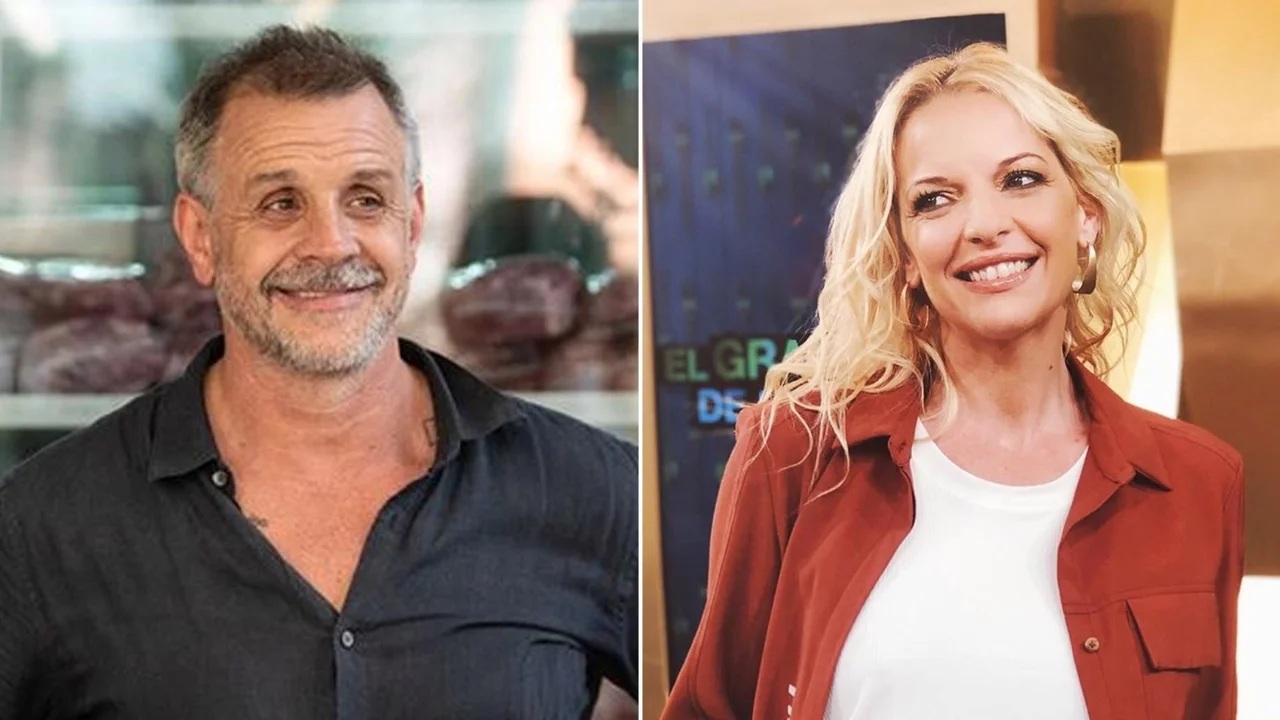 "Es difícil": El juego de roles de Carina Zampini que incomodó a Christian Petersen