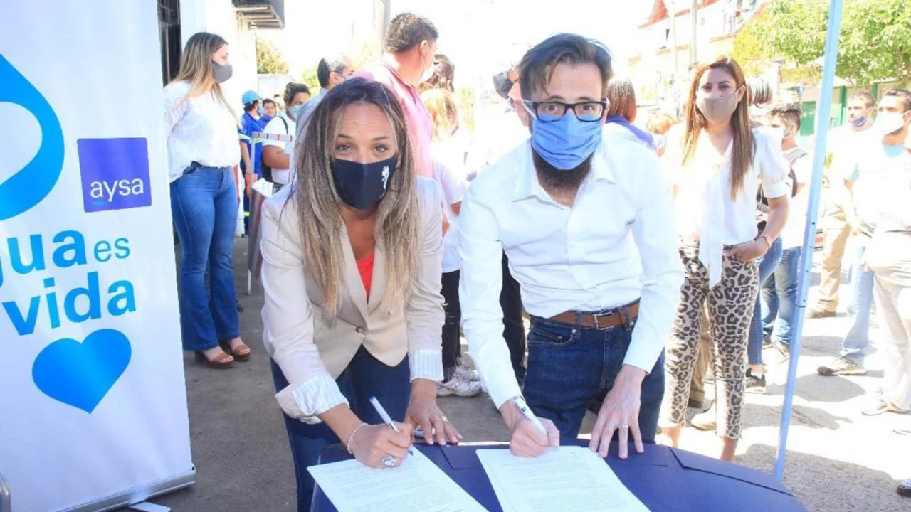 AYSA prepara nuevas obras para 12.000 vecinos de Moreno