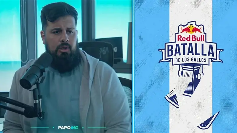 Bomba en el freestyle: Papo se bajó de la Red Bull Batalla de los Gallos