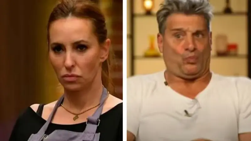 MasterChef Celebrity: el enojo del Turco García por los festejos de Analía Franchín