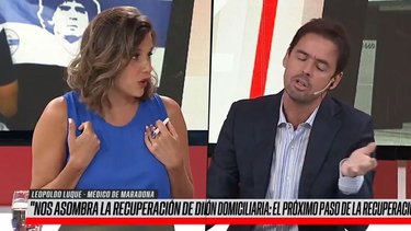 Rubinska enfrentó a Mariano Closs al aire de ESPN: "No diga así, señor"