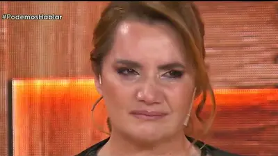 Nancy Pazos llorando Nancy Pazos llorando
