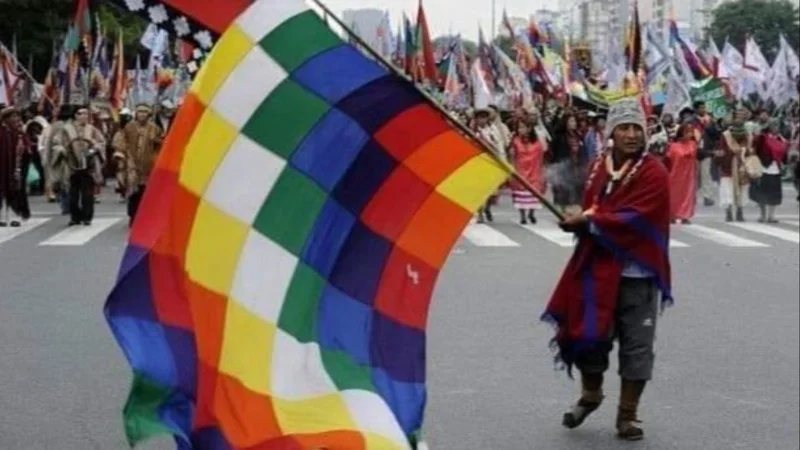 Los pueblos originarios en Bolivia celebran el traspaso de mando de Luis Arce