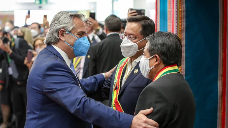Alberto Fernández participó de la asunción de Arce en La Paz: "Bolivia recupera la democracia"