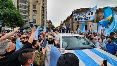 Desde Córdoba, Bullrich encabezó la marcha opositora contra el Gobierno Desde Córdoba, Bullrich encabezó la marcha opositora contra el Gobierno