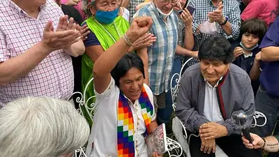 Evo Morales se reunió con Milagro Sala en Jujuy antes de volver a Bolivia Evo Morales se reunió con Milagro Sala en Jujuy antes de volver a Bolivia