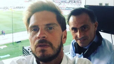 "Mano a mano": Pollo Vignolo y Diego Latorre en un picante momento