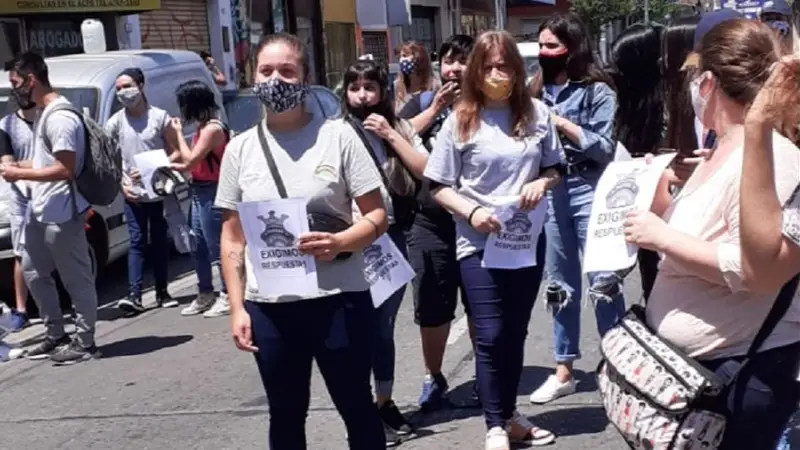 protesta de Parque de la Costa