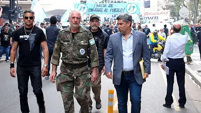 Veteranos de Malvinas se despegaron de la "Mesa de Enlace" militar Veteranos de Malvinas se despegaron de la "Mesa de Enlace" militar
