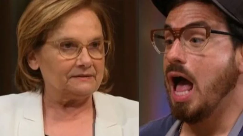 "Se hace el bebote pero...": Dolli Irigoyen se hartó de Fede Bal en MasterChef y le marcó el terreno