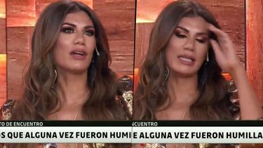 Flor de la V contó el peor ataque que sufrió en TV: "Fue muy violento"