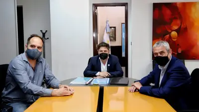 Ferraresi inauguró su agenda como ministro con una reunión con Kicillof Ferraresi inauguró su agenda como ministro con una reunión con Kicillof