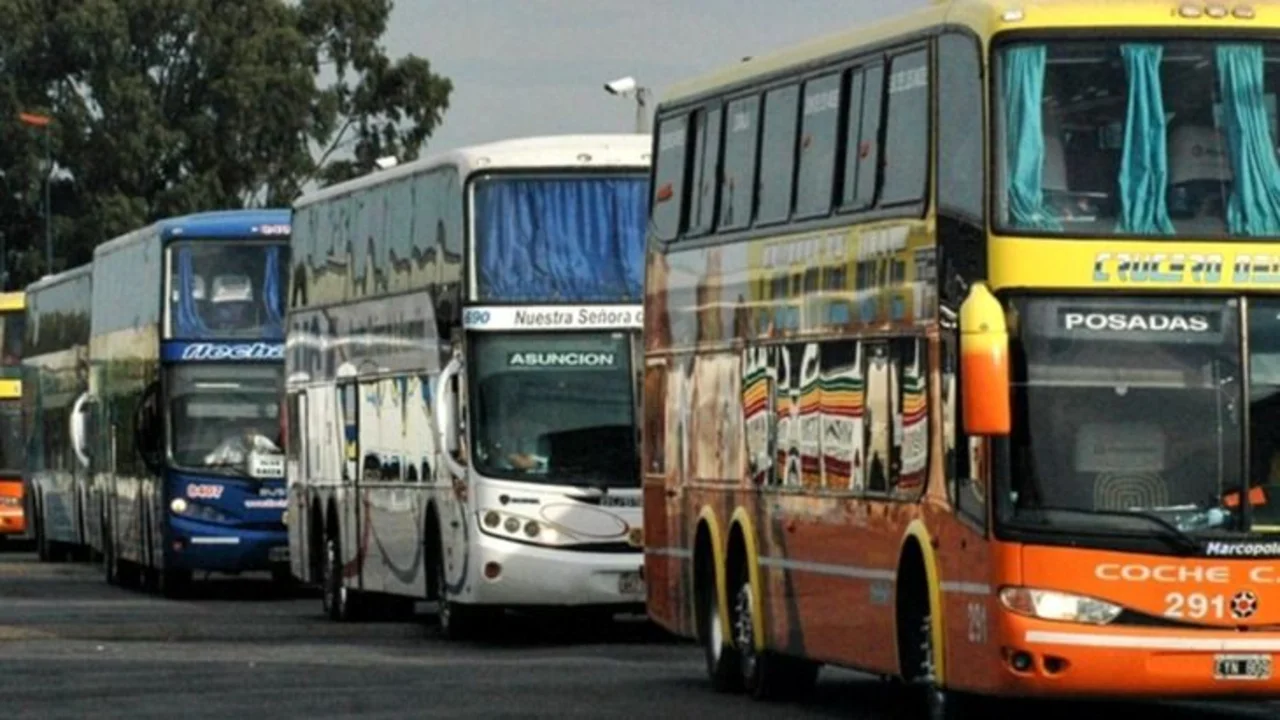 UTA anunció un paro de 72 horas para micros de larga distancia