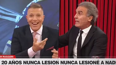 "Yo te vi": Fantino apuró a Ruggeri y el Cabezón lo liquidó