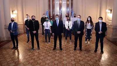 Con una foto de unidad, el Frente de Todos respalda el impuesto a las riquezas Con una foto de unidad, el Frente de Todos respalda el impuesto a las riquezas