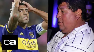Carlos Tevez en Boca y el estado de su padre Segundo Tevez Carlos Tevez en Boca y el estado de su padre Segundo Tevez