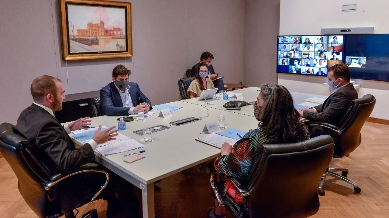 En un guiño a Pesce, Guzmán ratificó el nivel de liquidez de las reservas del Banco Central