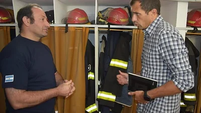 Bali Bucca presentó un proyecto para fortalecer los recursos de los bomberos Bali Bucca presentó un proyecto para fortalecer los recursos de los bomberos