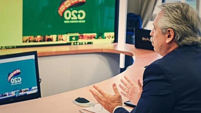Alberto Fernández participará de manera virtual de la primera cumbre del G20