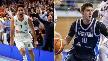 Facundo Campazzo y Leandro Bolmaro, del club de barrio a la NBA