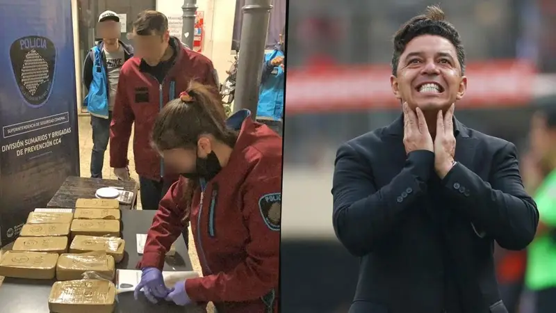 Marcelo Gallardo y la cocaína incautada a la hermana de Nicolás De La Cruz, figura de River