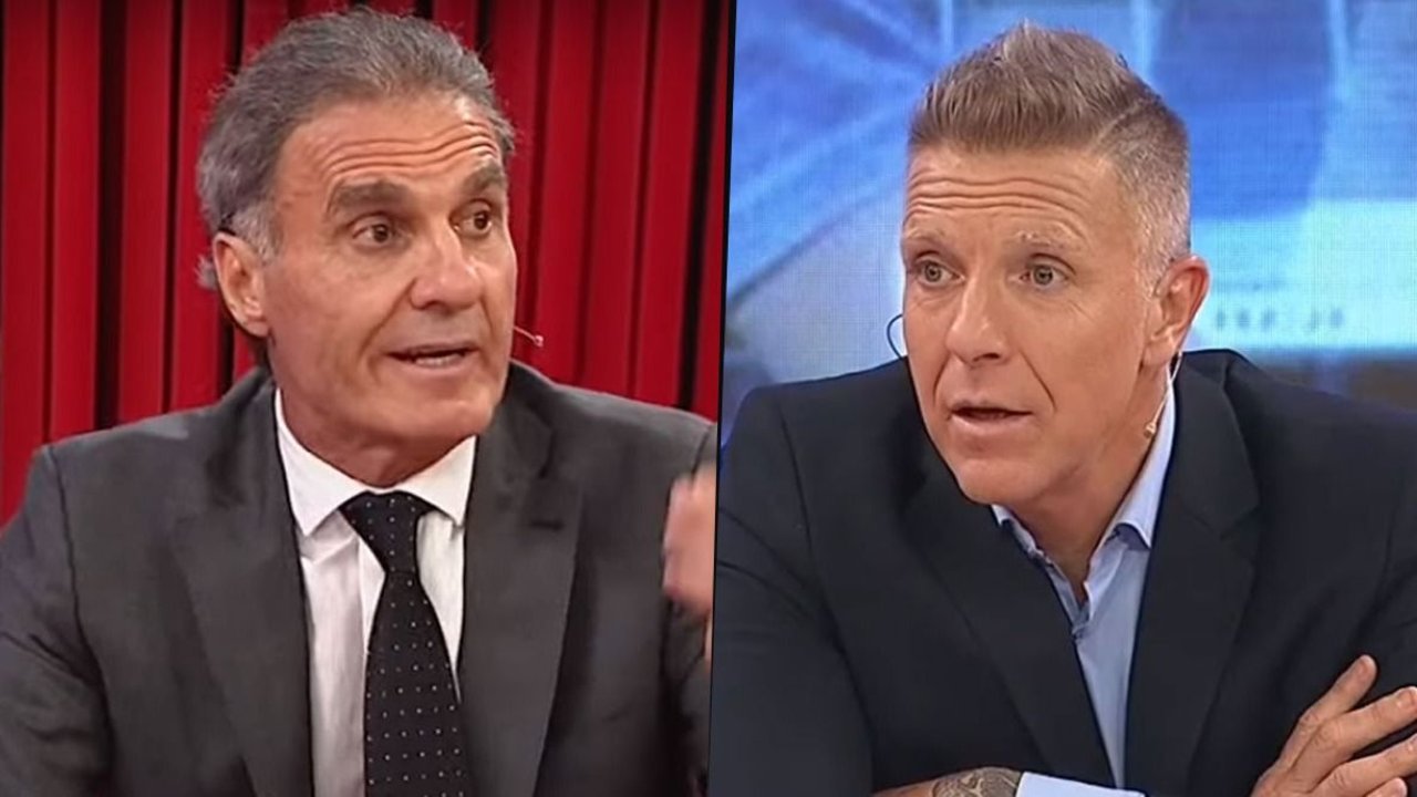 Oscar Ruggeri y Alejandro Fantino se pelean en vivo en ESPN