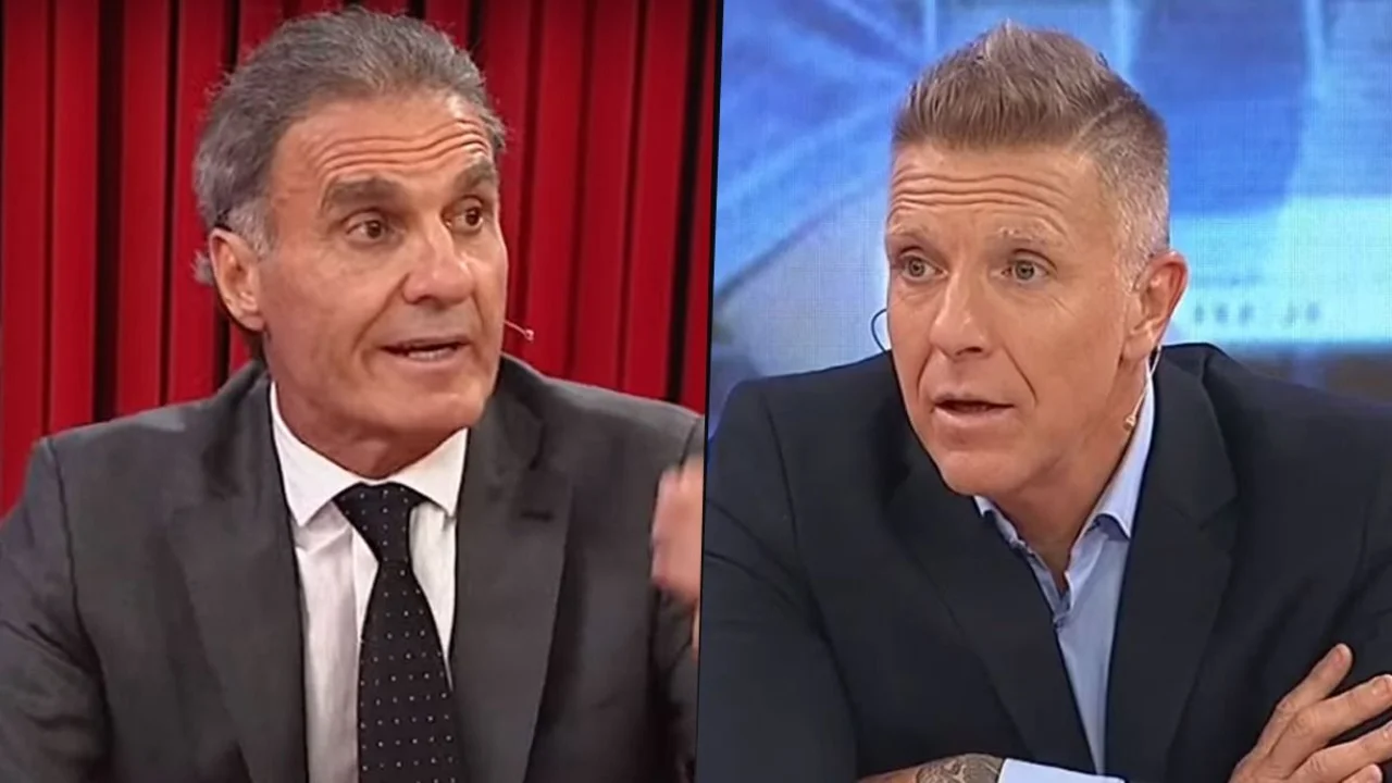 Oscar Ruggeri y Alejandro Fantino se pelean en vivo en ESPN