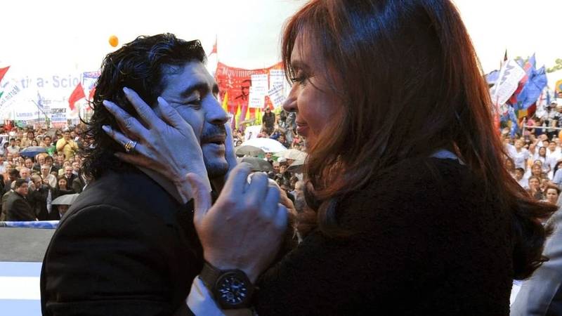 Murió Diego Maradona: el emotivo recuerdo de Cristina Kirchner 