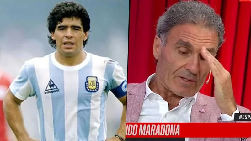 Diego Maradona murió, la tristeza de Oscar Ruggeri al aire de ESPN