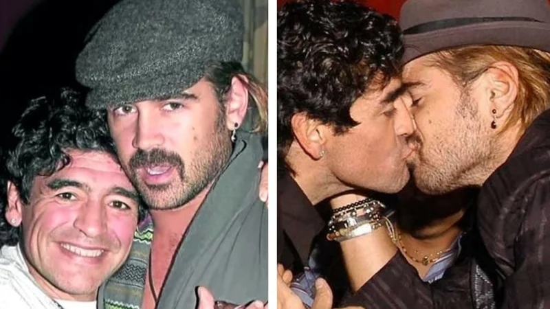 Colin Farrell, el actor de Hollywood que se enamoró de Diego Maradona