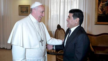 El gesto del Papa Francisco a la familia Maradona