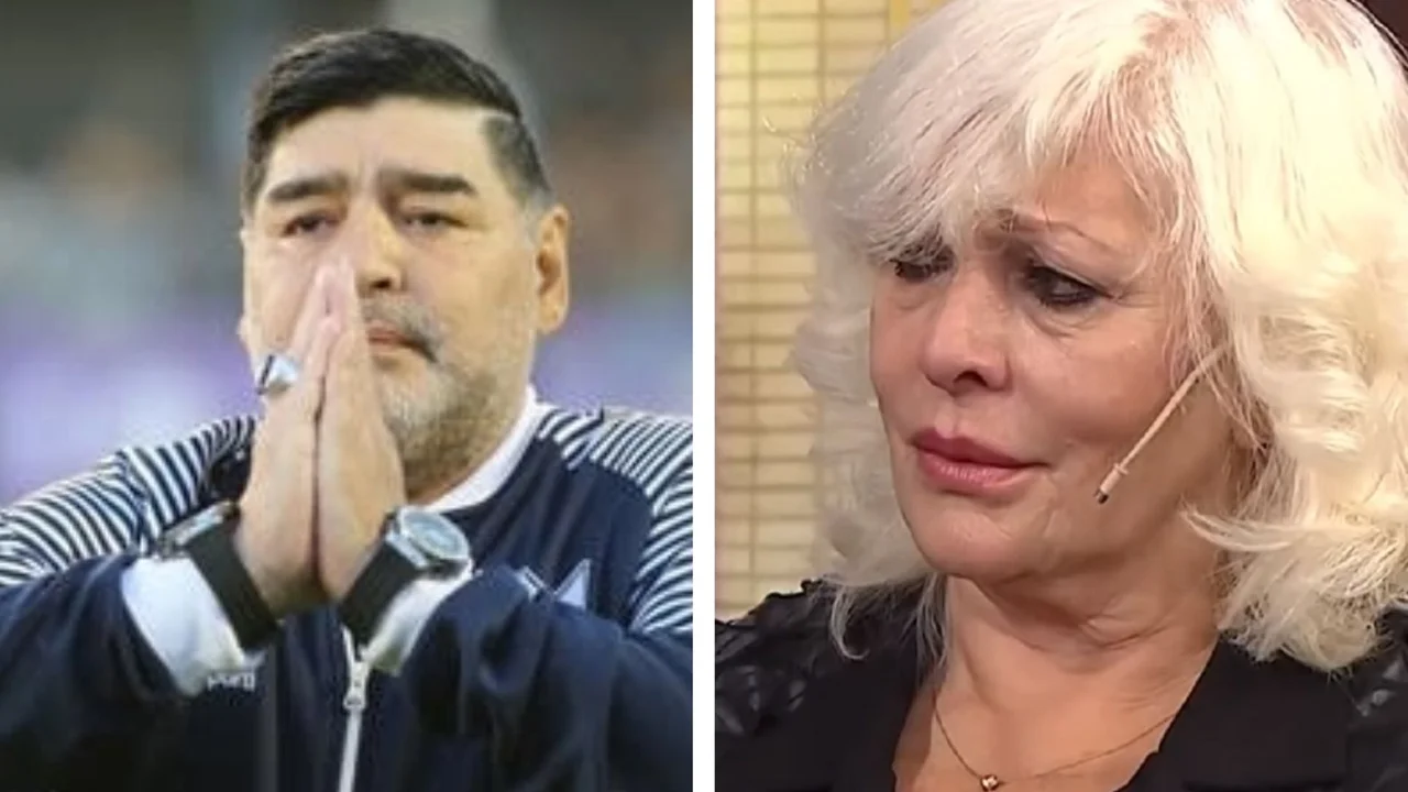 Emotivo: Luisa Albinoni homenajeó a Diego Maradona en el "Cantando 2020"