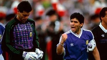 El desgarrador llanto de Goycochea al hablar de Maradona al aire