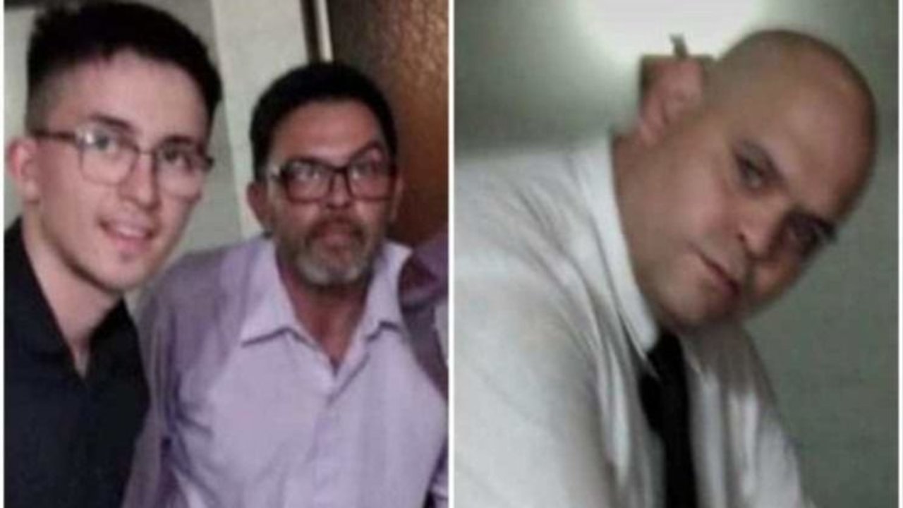 empleados de la funeraria que se sacaron fotos con el cuerpo de maradona 