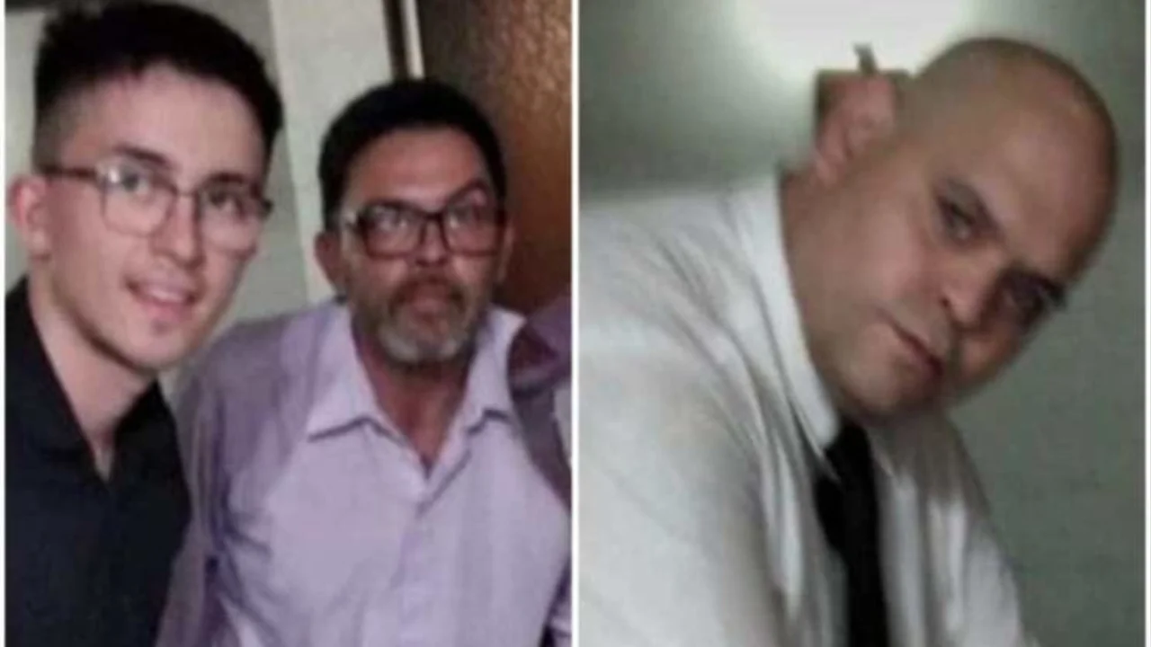 empleados de la funeraria que se sacaron fotos con el cuerpo de maradona 