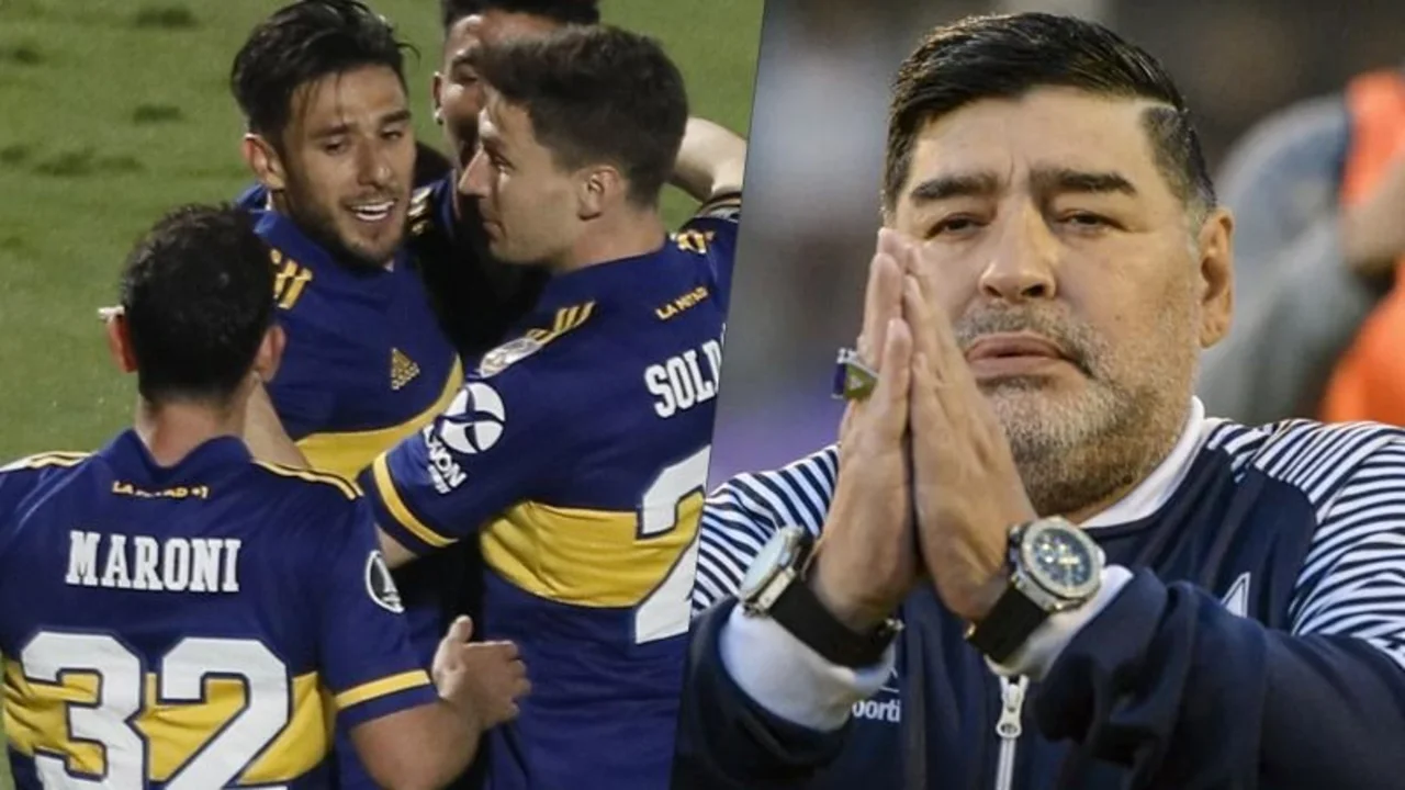 Una figura de Boca salió con amigos tras la muerte de Maradona