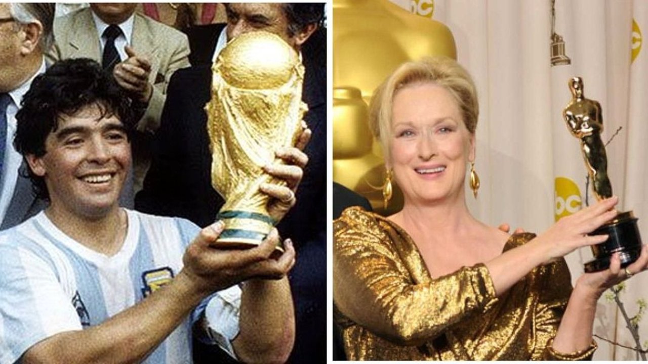 Insólito: ¿Por qué Meryl Streep fue furor en Twitter tras la muerte de Maradona?