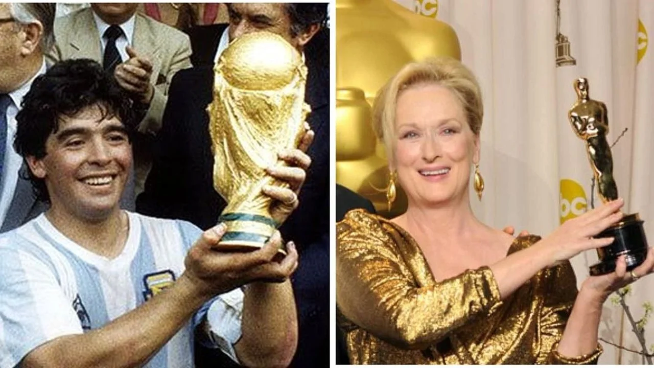 Insólito: ¿Por qué Meryl Streep fue furor en Twitter tras la muerte de Maradona?