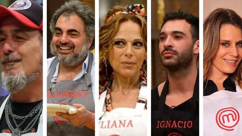 MasterChef Celebrity: se conocieron los 5 famosos que competirán en la gran final del repechaje