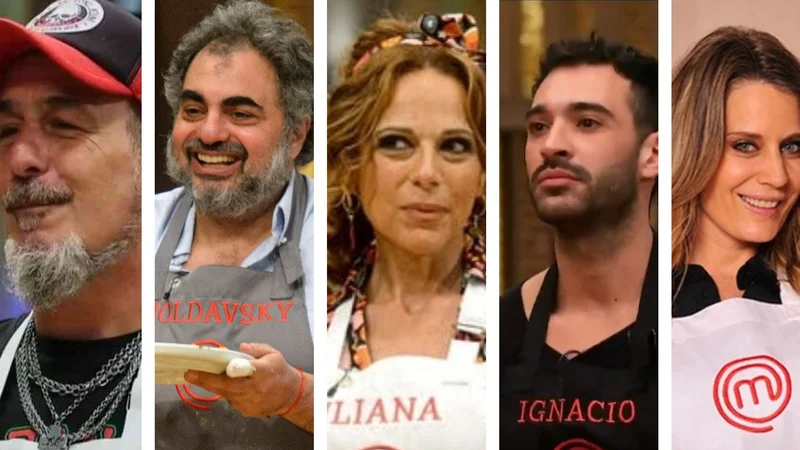 MasterChef Celebrity: se conocieron los 5 famosos que competirán en la gran final del repechaje